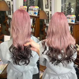 ロング カラー ハイライト/レイヤー /ハイトーン/AOIのヘアスタイル