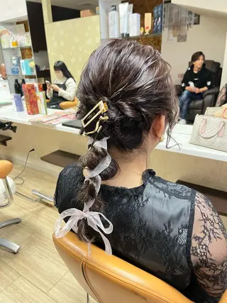 ヘアアレンジ 鍋田 彩歌のマツエク・マツパデザイン