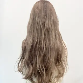 ロング カラー 【ブリーチカラー】 🌈ALIVE若山葵のヘアスタイル