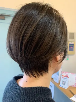 ショート 森本 美咲のヘアスタイル