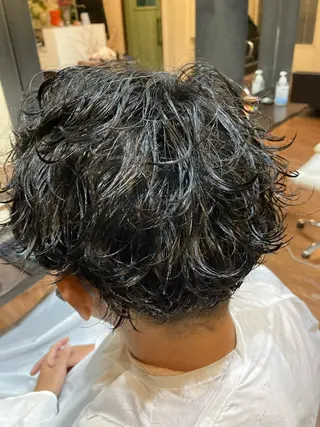 パーマ メンズ パーマが得意な【最高 悠斗】のヘアスタイル