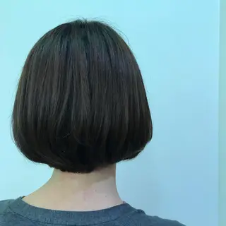 ショート ニュアンスパーマ/ レイヤー/茶屋町のヘアスタイル