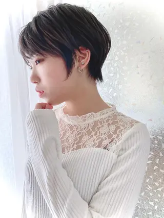 ショート 山口 一馬のヘアスタイル