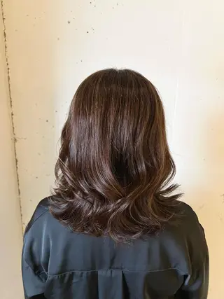 ミディアム カラー カラースペシャリスト しょう🧑🏼‍🎨のヘアスタイル