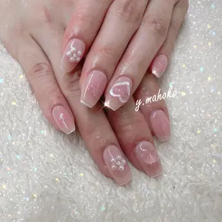 ネイル パラジェル有/ 長さだし/mahoのネイルデザイン