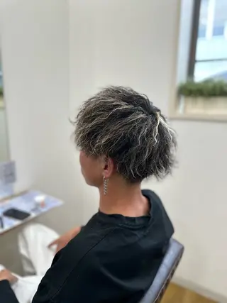カラー メンズ 髪質改善・縮毛矯正 💎ASUKAのヘアスタイル