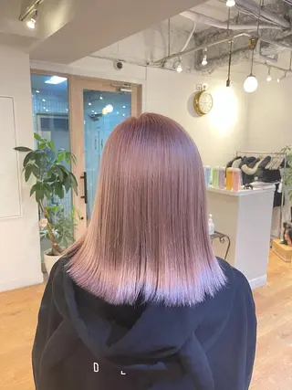 ショート カラー 水原　悠吾 ELISS　ブリーチのヘアスタイル