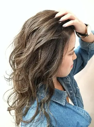 ロング カラー 髪質改善特化美容師 小林和哉のヘアスタイル