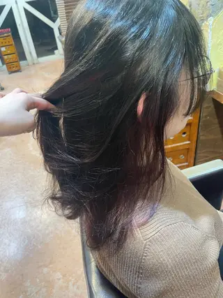 カラー ar北千住 あやみのヘアスタイル