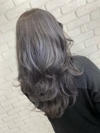 ロング カラー ブリーチカラー🫧 森　凪沙のヘアスタイル