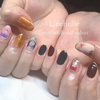 ミディアム .. momoko🕊のネイルデザイン