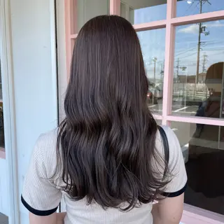 ロング 鎌田 美紗希のヘアスタイル