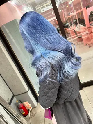 ロング カラー ブリーチ指名 No.1🦋KOKIのヘアスタイル