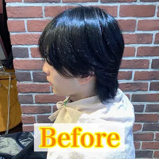 ショート カラー メンズ メンズパーマ&メンズ 縮毛矯正/平野/渋谷のヘアスタイル