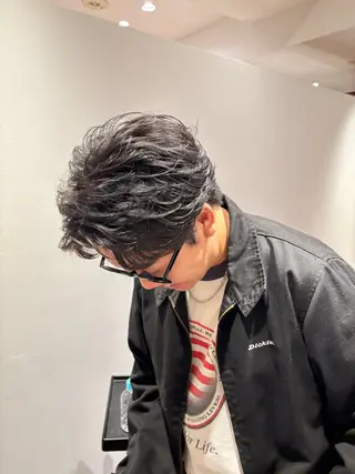 ショート パーマ メンズ 🫧Miyu /ボブカット🫧のヘアスタイル