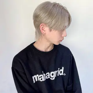 カラー メンズ ♡🌚垢抜け艶カラー Shiori🌝♡のヘアスタイル