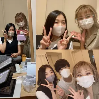 ショート カラー メンズ キッズ ✂︎ショート、ボブ、 レイヤー🩵YUMIのヘアスタイル