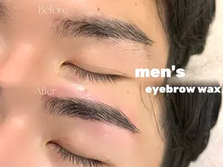 メンズ アイブロウ 🤍 JURIのマツエク・マツパデザイン