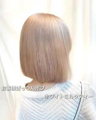 ショート カラー パーマ ヘアアレンジ レイヤーカット/ボブ /縮毛矯正✨大輝のヘアスタイル