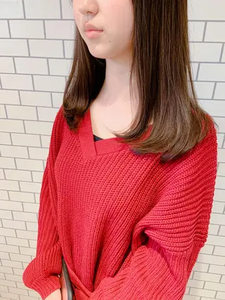 ロング カラー 韓国hair🦋 Nanaのヘアスタイル