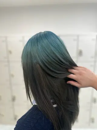 ロング カラー mina/暖色カラー 🥀韓国風カット🥀のヘアスタイル