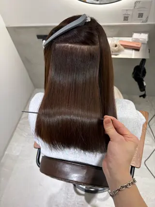 ミディアム 銀座No.1髪質改善 縮毛矯正/本木のヘアスタイル