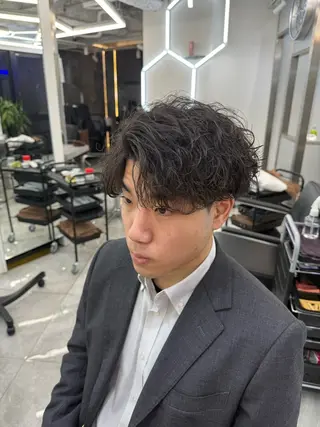 ミディアム 【色気×韓国ヘア】 DAISUKEのヘアスタイル