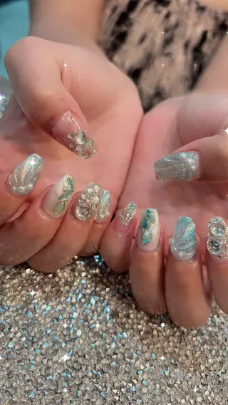 ネイル 鶴橋wooone nail.rieのネイルデザイン