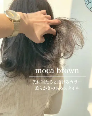 ミディアム 横浜ブリーチムラ直し ハイトーン/ブリーチのヘアスタイル