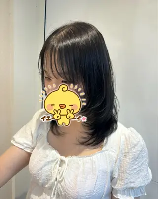 カラー 間島 叶のヘアスタイル