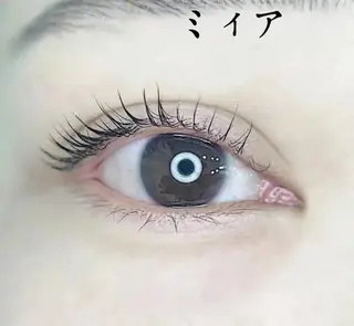 パーマ ミィア まつ毛パーマのマツエク・マツパデザイン