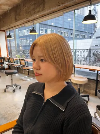 ショート カラー ヘアアレンジ 🌿透明感/レイヤー 🌿TATSUKIのヘアスタイル