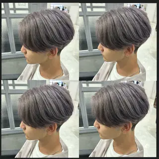ショート カラー パーマ ヘアアレンジ メンズ 🔥メンズパーマ 特化 渡辺一翔のヘアスタイル
