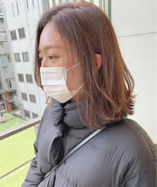 ミディアム カラー 🌟モテ髪ショート 🌟店長 津賀涼のヘアスタイル