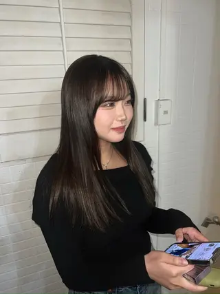 ロング カラー 🥑MaNO コムギ🥑のヘアスタイル