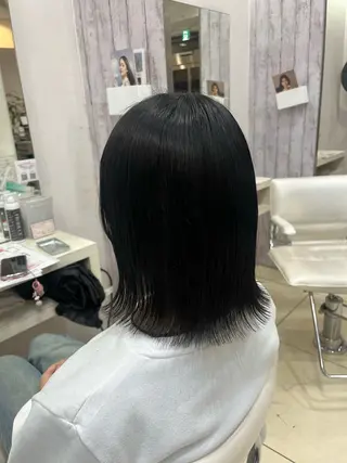 ショート 【髪質改善カラー】 あむ·. ⟡ 🖤のヘアスタイル