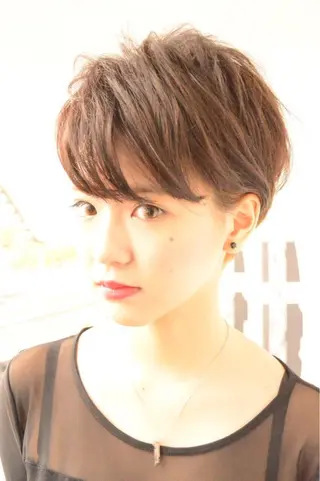 ショート ショートは任せて ミヤザキのヘアスタイル