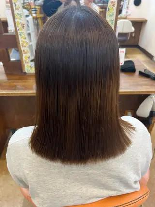ミディアム パーマ 伊東 颯のヘアスタイル