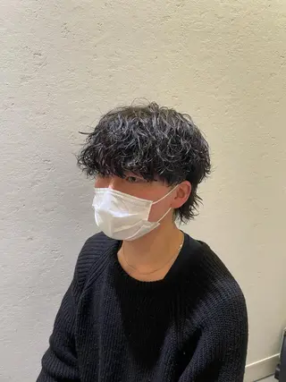 ショート パーマ 【メンズ専門】 古田　隆悟のヘアスタイル