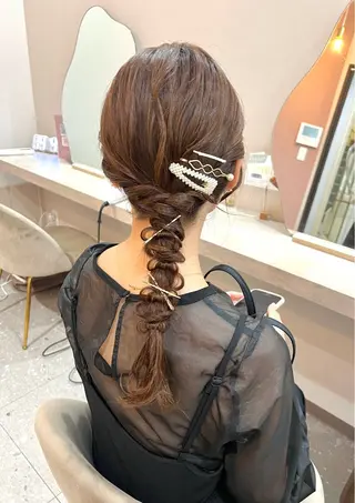 セミロング Mila misakiのヘアスタイル
