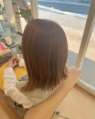 カラー 髪質改善/縮毛矯正 タカヤマ タクミのヘアスタイル
