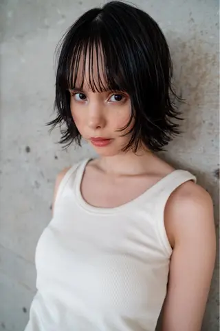 ミディアム mai / men'sのヘアスタイル