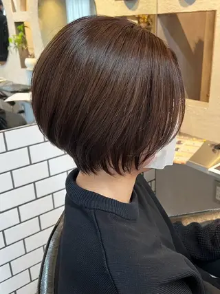 ショート カラー 内藤　宏紀 tidasmileのヘアスタイル
