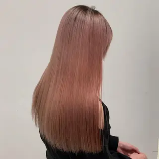 ロング カラー れい🫧 ハイトーン特化のヘアスタイル