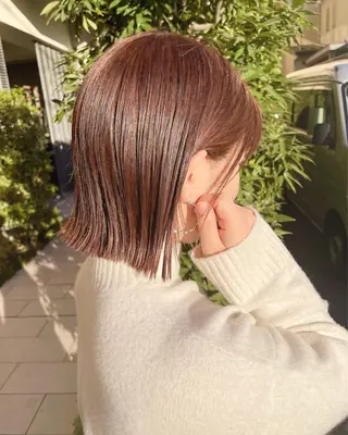 ミディアム BEAUTECONCIER柏所属・トレンドパーマ 加藤菜月のヘアスタイル