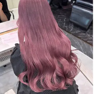 セミロング カラー ヘアアレンジ メンズ 🌟🍒ハイトーン 韓国ヘア/ユウミのヘアスタイル