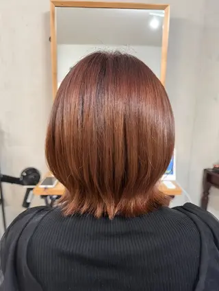 カラー ミディアム ma cherie naoのヘアスタイル