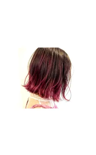 ショート カラー ワタベ ハヤト/ トップデザイナーのヘアスタイル