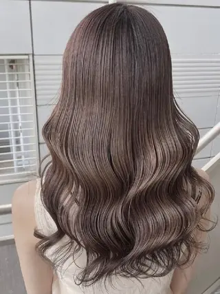 ロング カラー 髪質改善/ 上村旺武のヘアスタイル