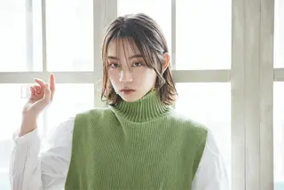 ミディアム 【髪質改善】 梅田　聡のヘアスタイル